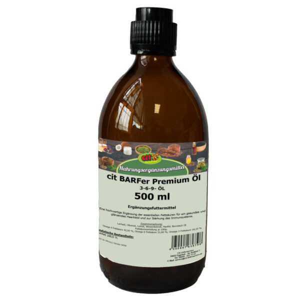 cit Barfer Öl Premium 500ml BARF